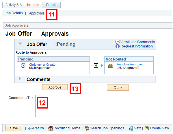 Job Opening Approvals