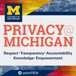 Privacy @ Michigan. Respect, Transparency, Accountability, Knowledge, Empowerment